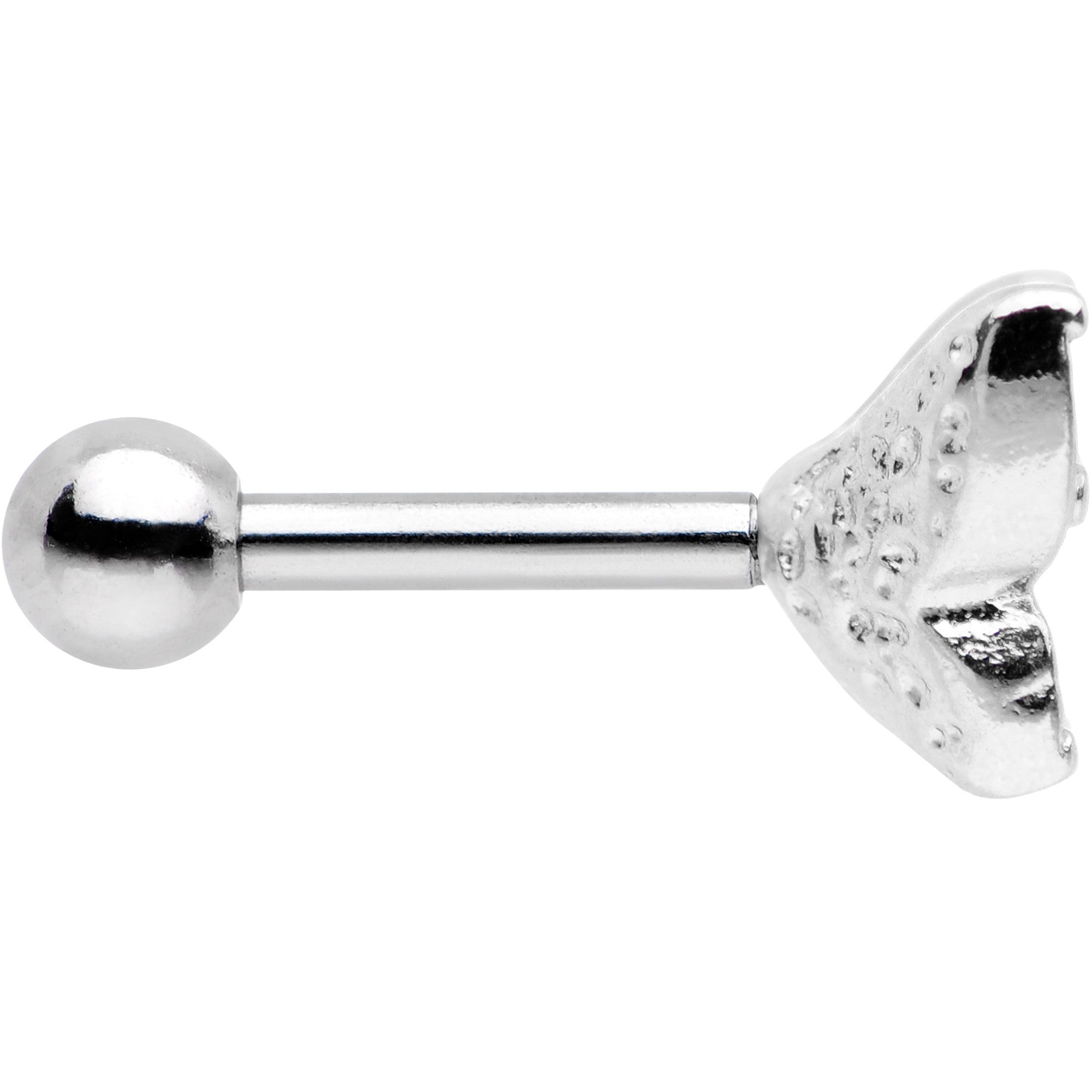 BodyCandy 16G Pink Gem Silver Tone Butterfly Tragus Cartilage Earring — cartilage tragus category context