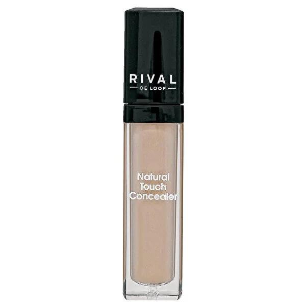 Rival de Loop Natural Touch Liquid Concealer: Brighten Eye Area, Hide Dark Circles & Blemishes - All Skin Types