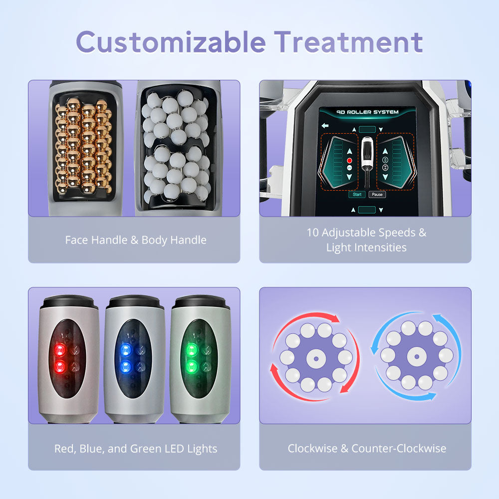 Shape Tactics Multi-Light LED Roller Treatment Device – Cavitation Machines, view 7