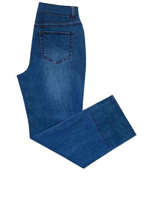 Button Cuff Capri Pants — view 3