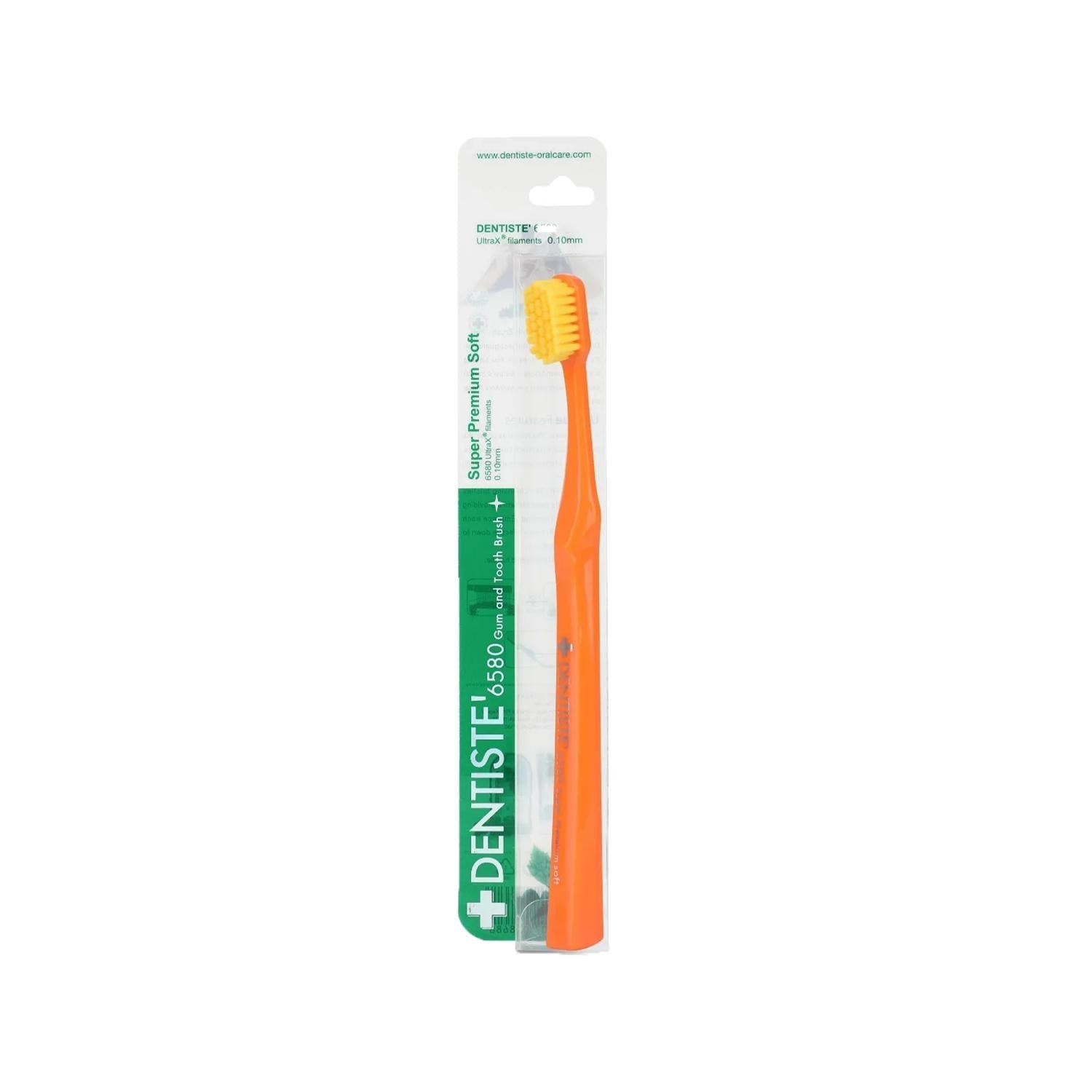 Dentiste Premium Soft Toothbrush: 6580 Bristles for Sensitive Gums & Superior Oral Hygiene - Gentle, Effective Cleaning