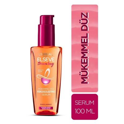 Elseve Dreamy Long Anti-Frizz Hair Serum with Keratin & Cocoa Oil - 3.38 fl oz