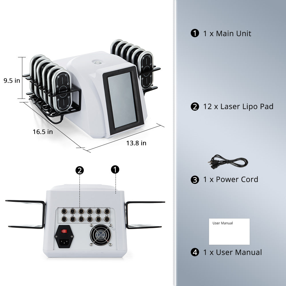 Shape Tactics 160mW LED Lipo Body Contouring System – Cavitation Machines, view 8