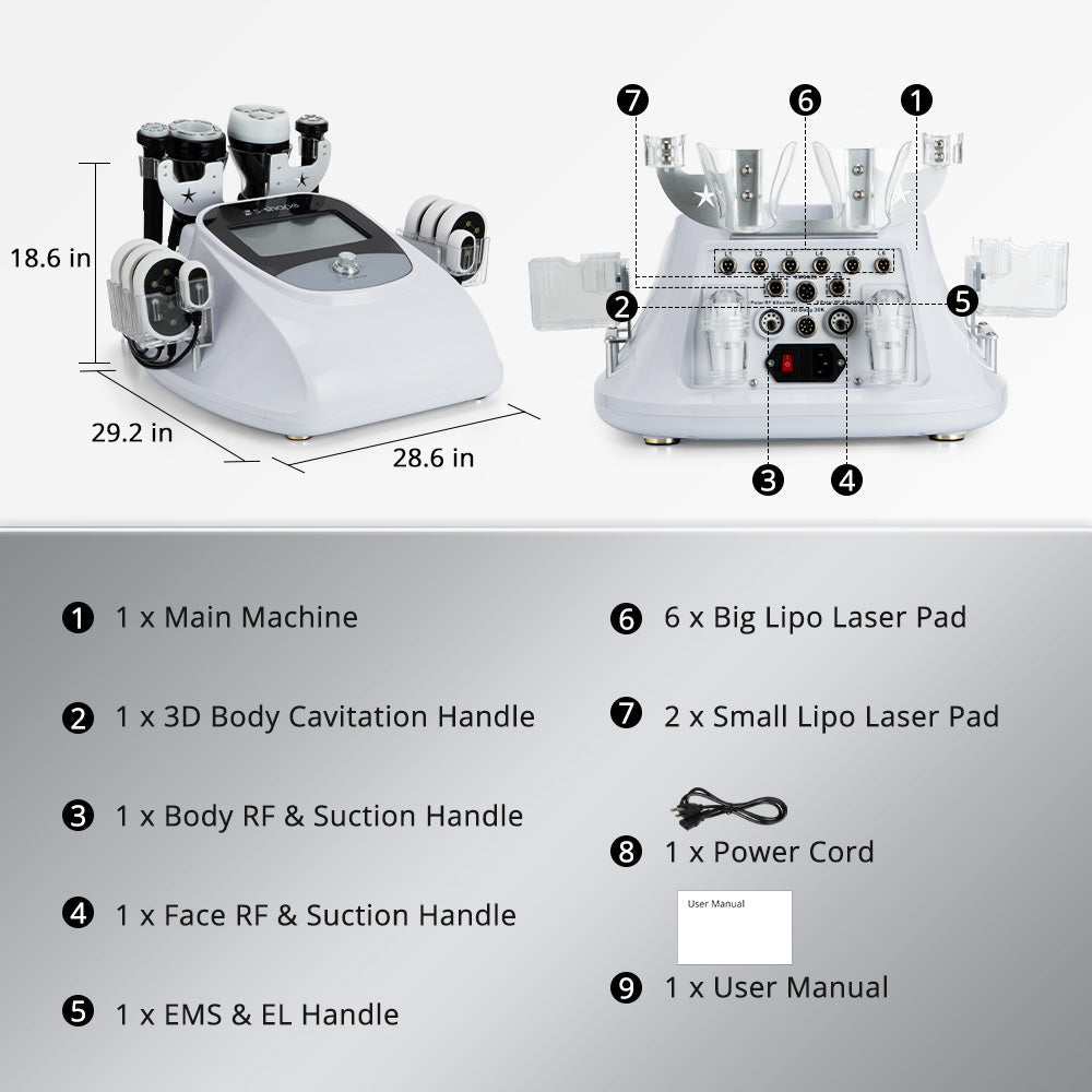 Shape Tactics S-Shape 3D Cavitation Body Contouring System – Cavitation Machines, view 9