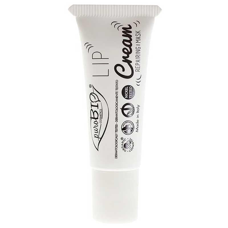 PuroBio Organic Lip Cream - Natural Moisturizing Lip Care with Shea Butter