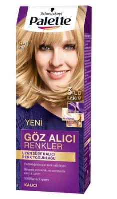 Palette Hair Dye 9-0 Sarõ Sa� Boyasõ - Long-Lasting Vibrant Hair Color with Nourishing Properties