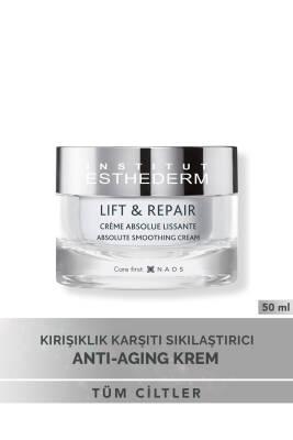 Esthederm Anti-aging Face Cream - Lift & Repair Absolute Smoothing Cream for Wrinkle Reduction & Skin Firming