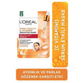 Loreal Paris Revitalift Clinical: Vitamin C & Salicylic Acid Brightening Face Mask - Instant Radiance, Even Skin Tone, Deeply Moisturizing Serum Mask