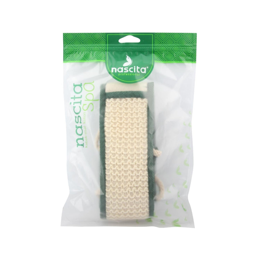 Nascita Sisal Back Bag - Natural Exfoliating Glove for Healthy Skin - Enhance Skincare Routine