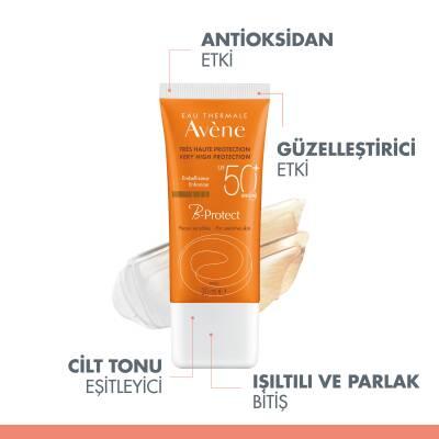 Avene B-Protect SPF50+ Sunscreen for Sensitive Skin - Non-Greasy, Antioxidant-Rich Formula