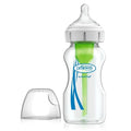 Dr. Brown's Glass Baby Bottle - Anti-Colic, BPA-Free, 9.14 fl oz - Borosilicate Glass, Soft Silicone Nipple