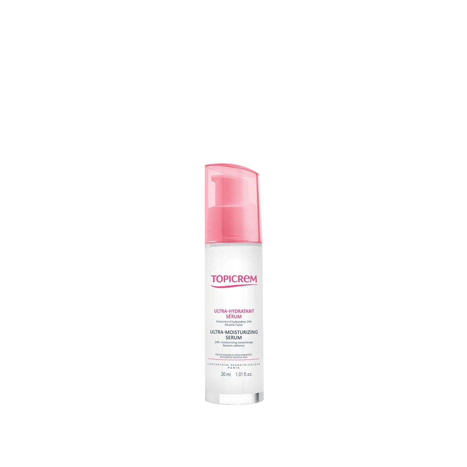 Topicrem Ultra Moisturizing Serum for Dry Skin - 30 ml Hydrating Skincare Serum