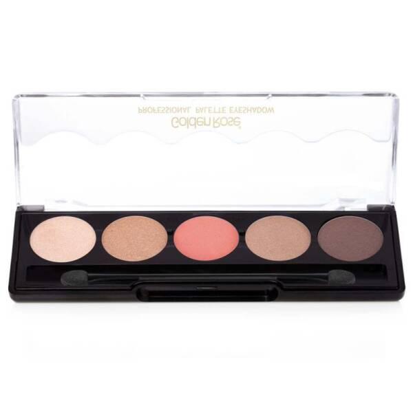 Golden Rose Professional Palette Eyeshadow 5x1.6g