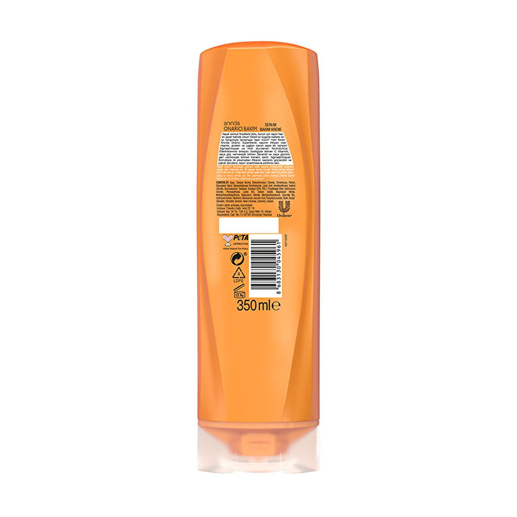 Elidor Hair Care Cream - Nourishing Keratin Treatment with C Vitamin & Seramide for Damaged Hair