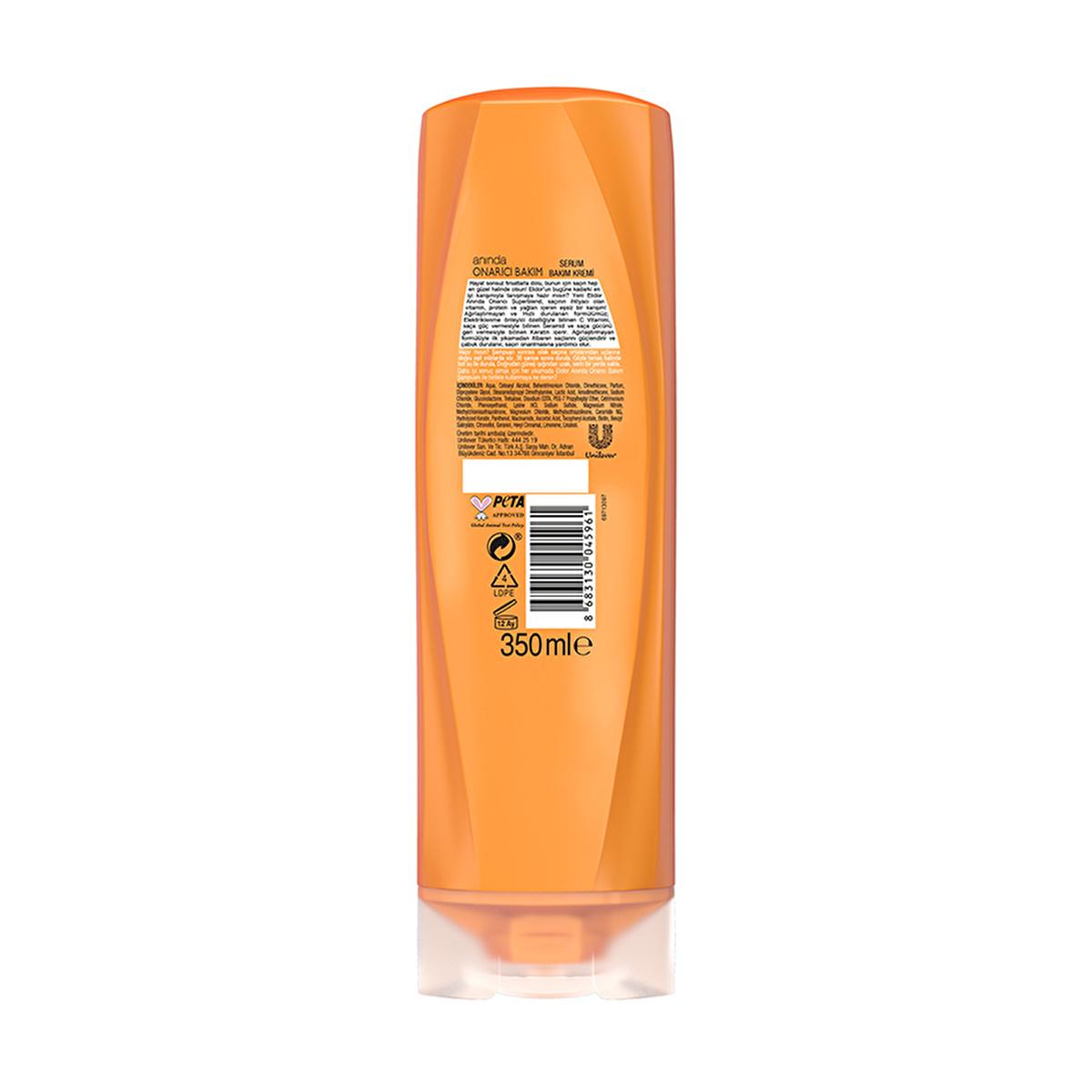 Elidor Hair Care Cream - Nourishing Keratin Treatment with C Vitamin & Seramide for Damaged Hair