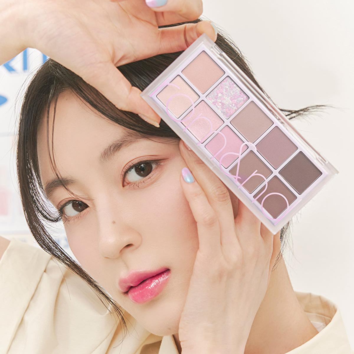 rom&nd Better Than Palette Eyeshadow Palette 02 Mahogany Garden - 10 Shade Eyeshadow Palette for Versatile Makeup Looks