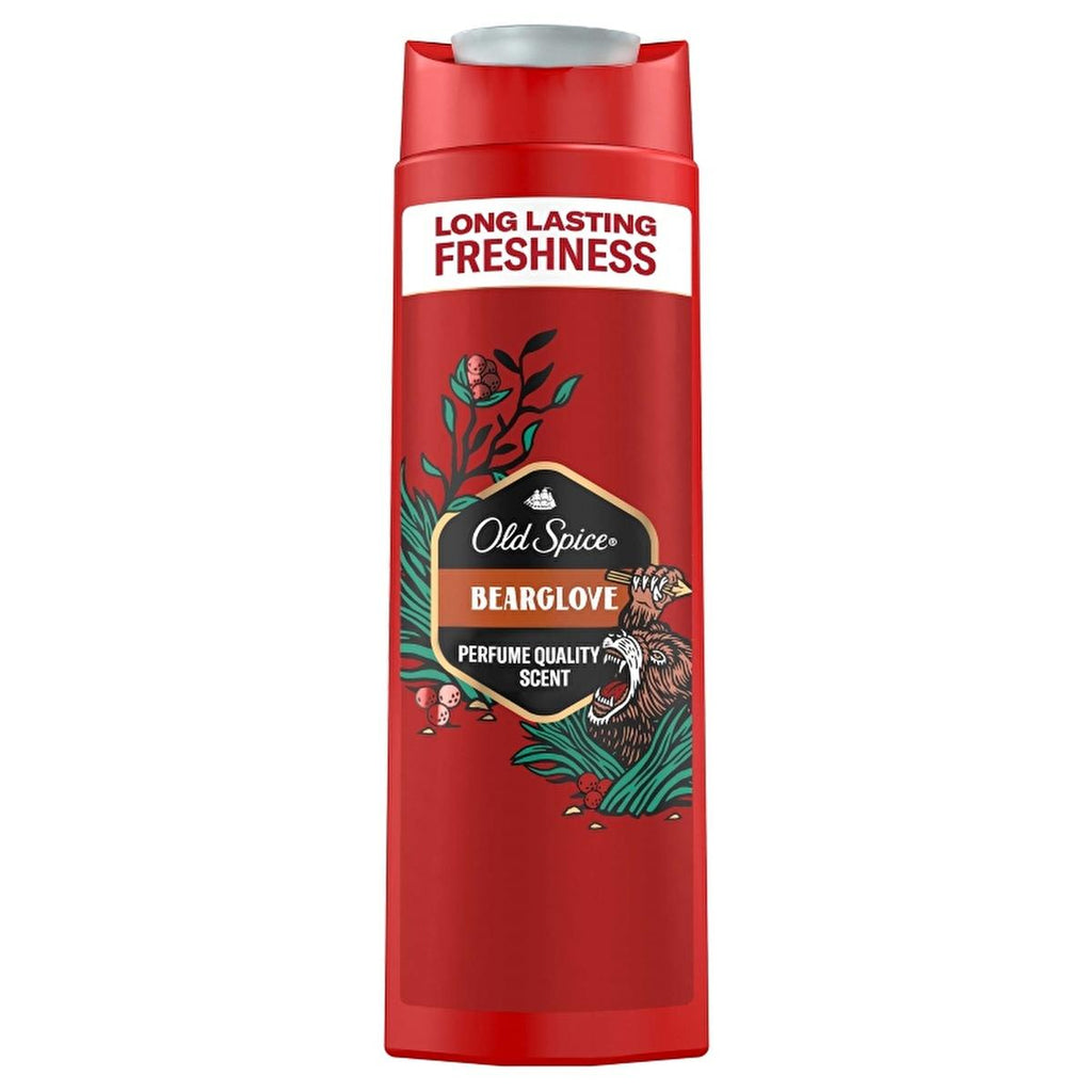 Old Spice Bearglove Men's Shower Gel & Shampoo - 13.53 fl oz - Masculine Fragrance for the Modern Adventurer
