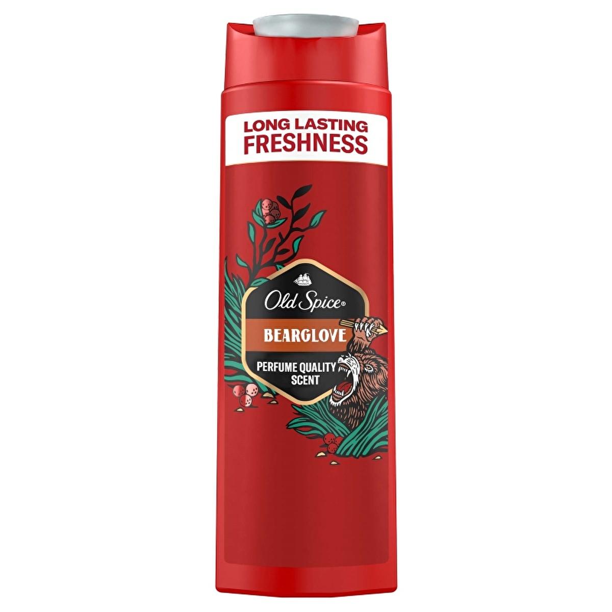 Old Spice Bearglove Men's Shower Gel & Shampoo - 13.53 fl oz - Masculine Fragrance for the Modern Adventurer