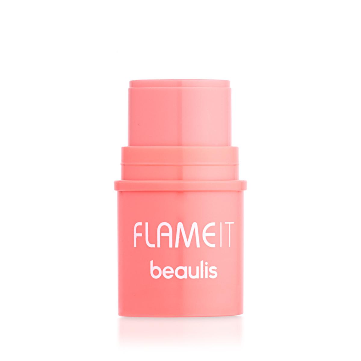 Beaulis Mini Stick Blush - Portable Pink Sunset Blush for Natural Makeup