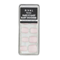 Rival Loves Me Baby Boomer Fake Nails - Self-Adhesive, Easy to Apply, 24 Piece Set for DIY Nail Art