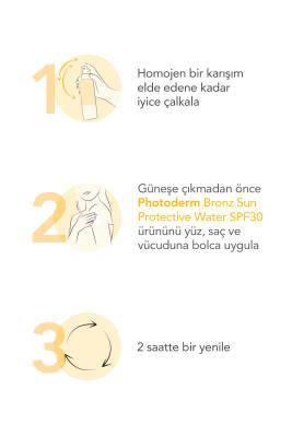 Bioderma Photoderm Bronz SPF30 Sunscreen Spray - Dual-Phase Sun Protection for Face, Body & Hair