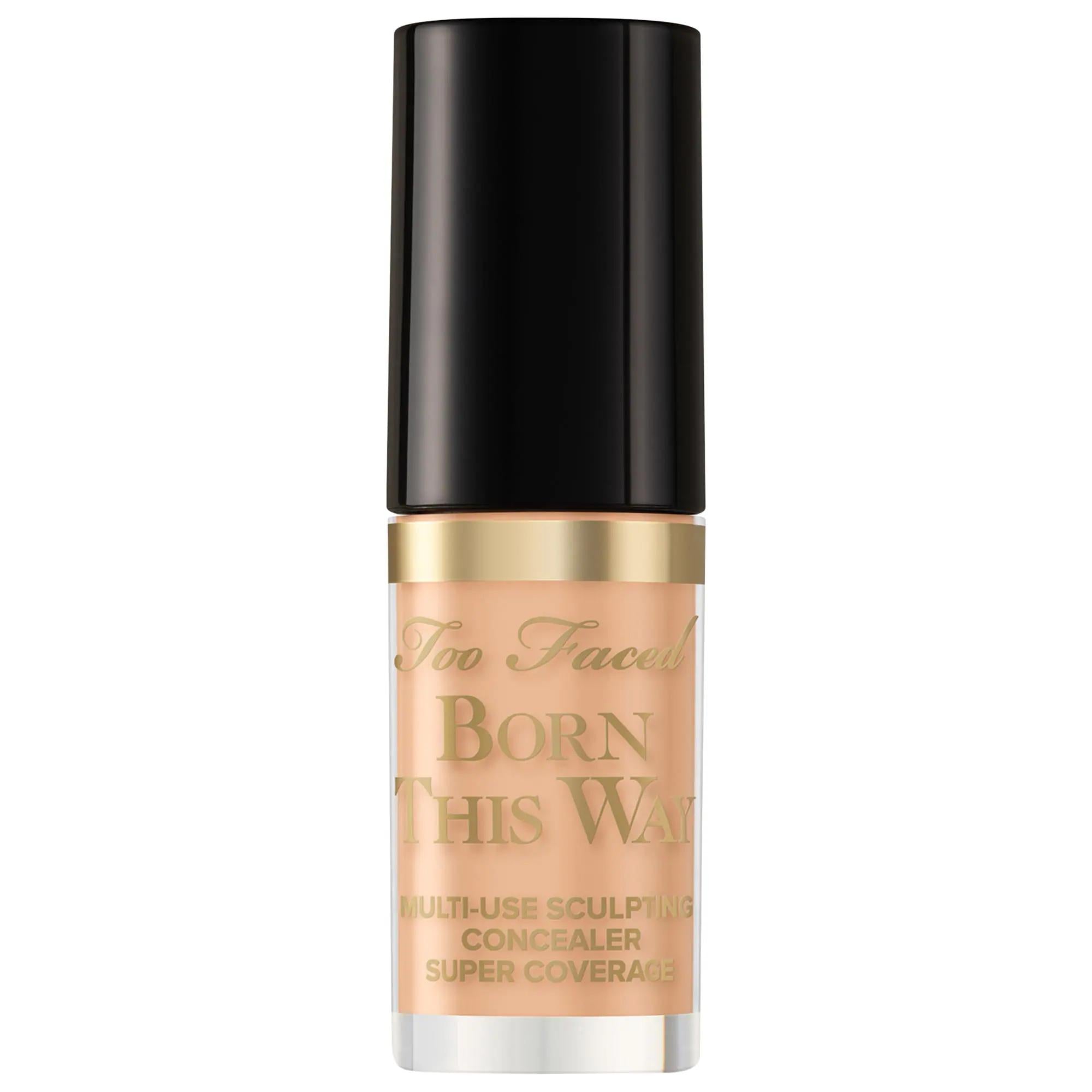 Too Faced Born This Way Super Coverage Multi-Use Concealer - Full-Coverage, Hydrating, Vegan & Cruelty-Free Makeup
