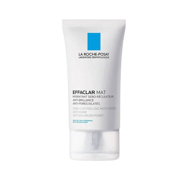 La Roche Posay Effaclar Mat Anti-Shine Moisturizer for Oily Skin - Mattifying, Hydrating, Minimizes Pores - 40ml
