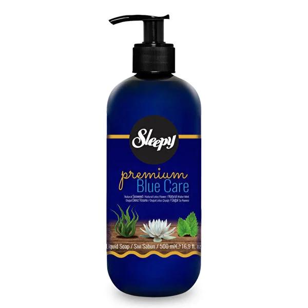 Sleepy Premium Blue Care Liquid Hand Soap - Gentle, Moisturizing, and Refreshing Hand Wash with Botanical Extracts
