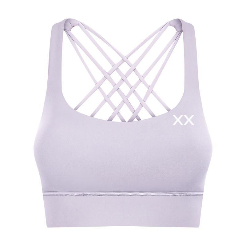 BLACKOUT BARBELL Ryla Bra (Lilac) — main product shot