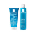 La Roche Posay Effaclar Skincare Set - Gentle Cleansing Gel & Pore Tightening Toner for Acne-Prone Skin