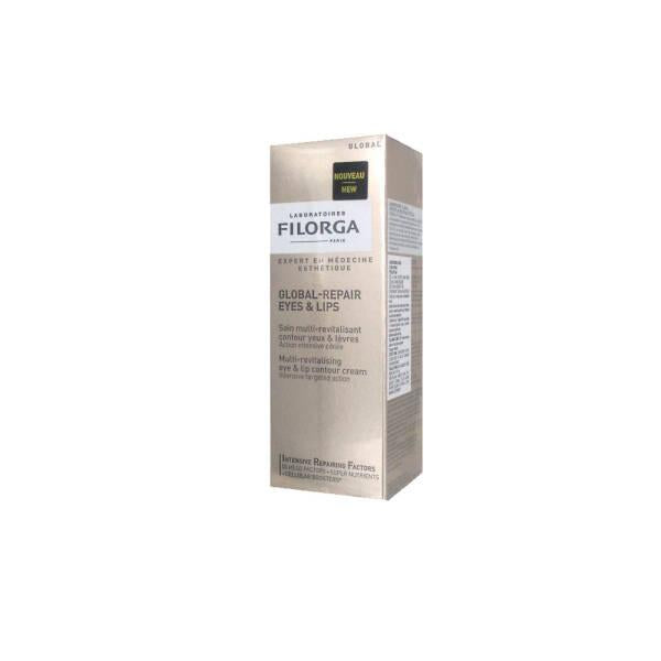 Filorga Global Repair Eyes&Lips 15ml Eye and Lip Care Cream - Anti-Aging Skincare for Sensitive Areas