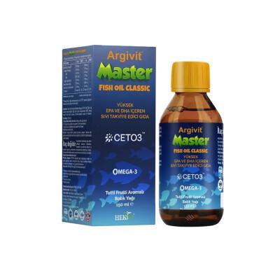 Argivit Fish Oil for Kids and Adults - Omega-3 Rich Liquid with EPA, DHA, and Vitamin E