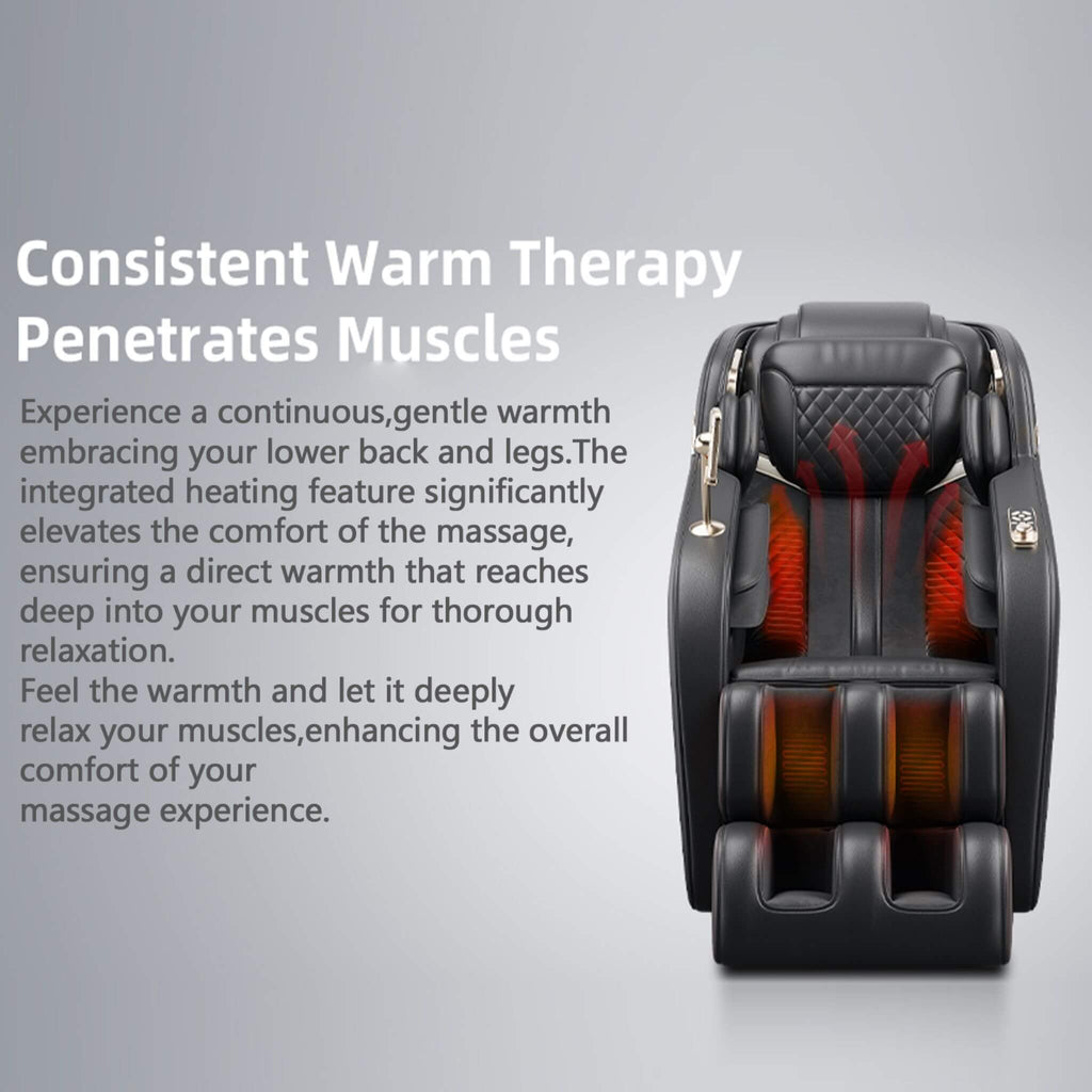 Airvana Infinity Zero-Gravity Heated Massage Chair With SL Track And Built-In Speakers (SAK46029) – SAKSBY WHOLESALE, view 9