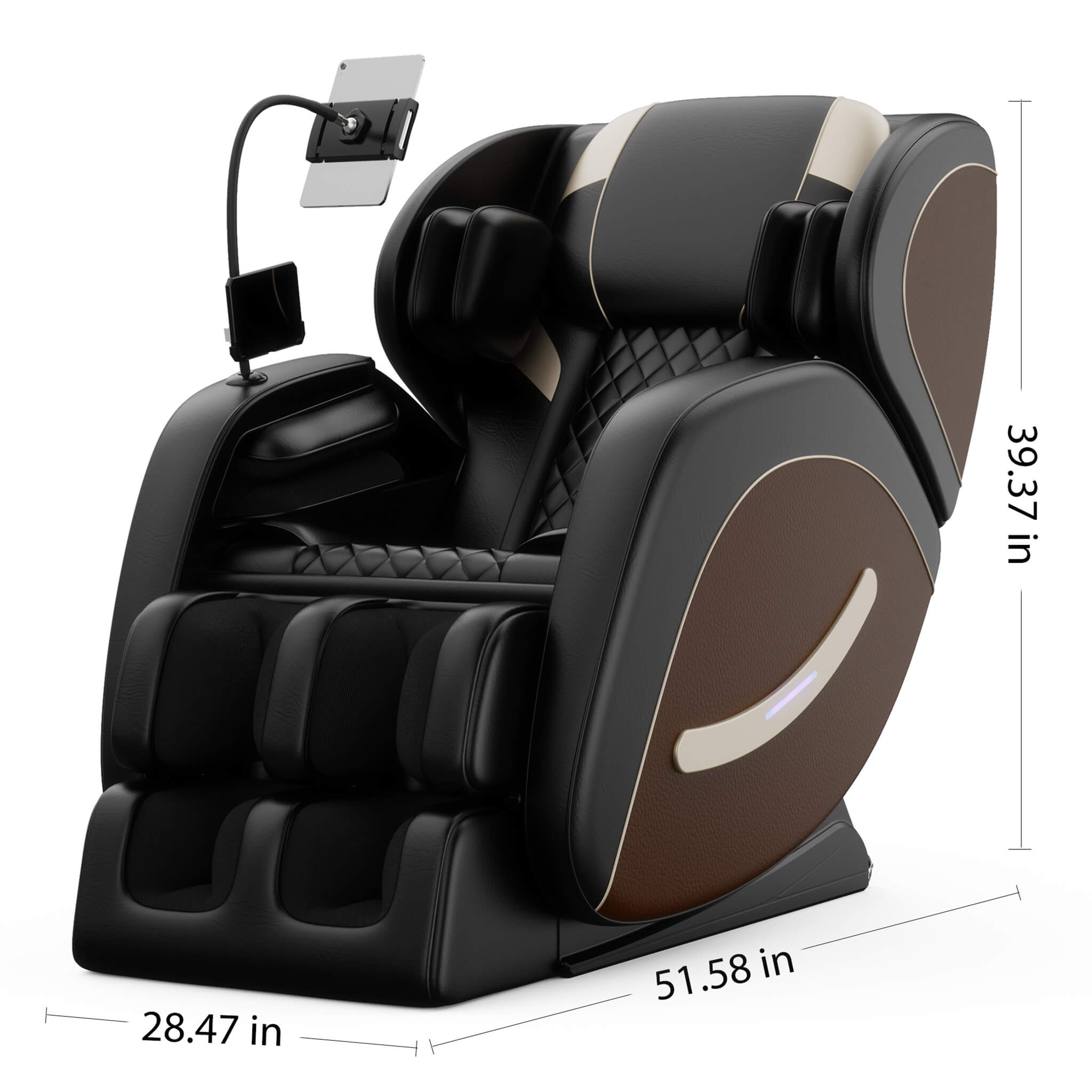 Airvana Sovereign Zero-Gravity Massage Chair With Six Massage Rollers (SAK32089) – SAKSBY WHOLESALE, view 9