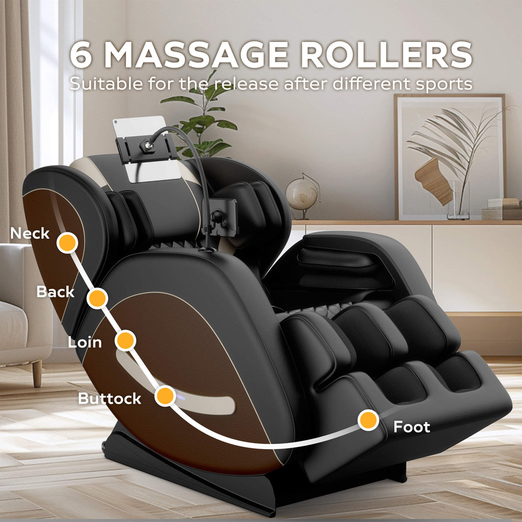 Airvana Sovereign Zero-Gravity Massage Chair With Six Massage Rollers (SAK32089) – SAKSBY WHOLESALE, view 3