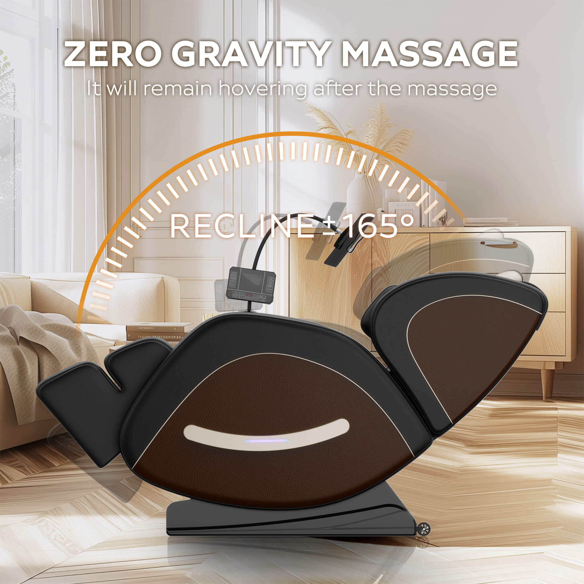Airvana Sovereign Zero-Gravity Massage Chair With Six Massage Rollers (SAK32089) – SAKSBY WHOLESALE, view 7