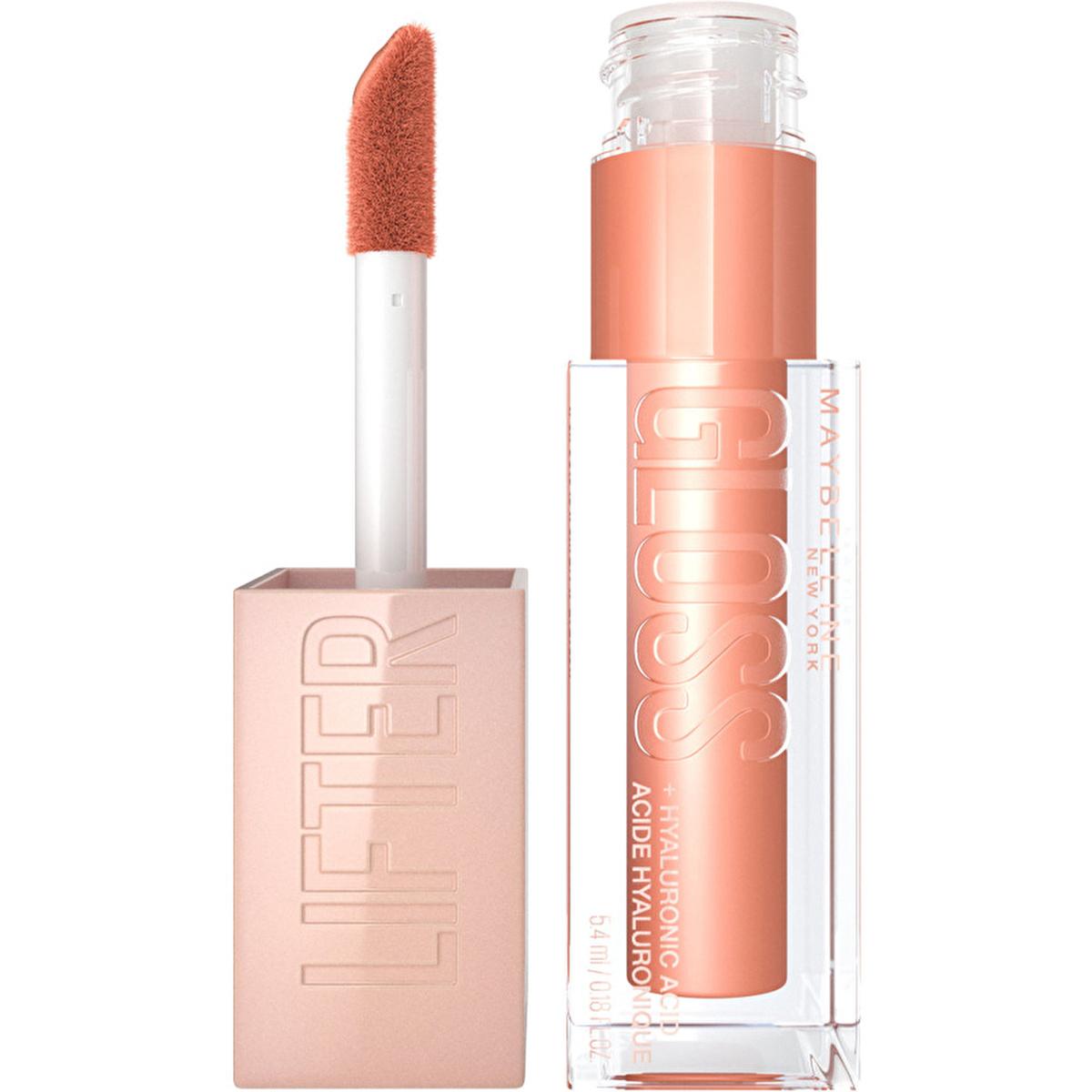 Maybelline New York Lifter Gloss - Hyaluronic Acid Lip Gloss for Moisturizing & Fuller Lips