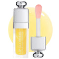 Lip Glow Oil: Tinted & Moisturizing Cherry Oil Lip Gloss - Natural Color Enhancer, Hydrating, Non-Sticky, Vanilla Mint Scent