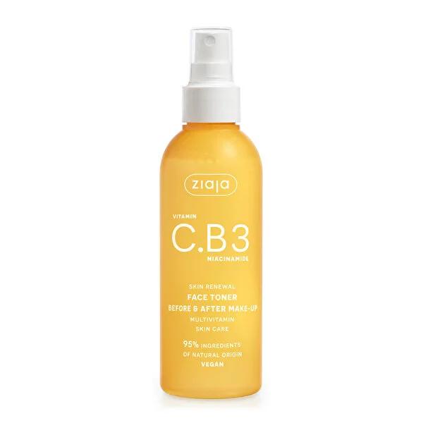 Ziaja Facial Toner Spray with Vitamin C & Niacinamide - 6.43 fl oz - Vegan & Dermatologically Tested