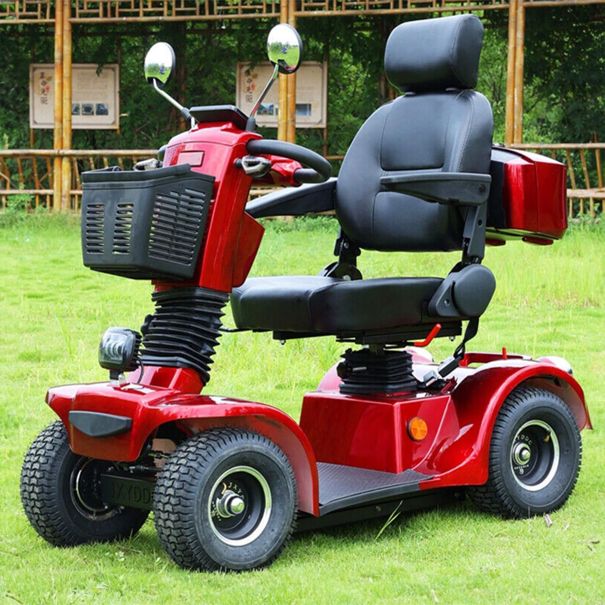 Zvg 4-Wheel Heavy-Duty 500W 48V20AH Electric All-Terrain Mobility Scooter (SAK93647) – SAKSBY WHOLESALE, view 3