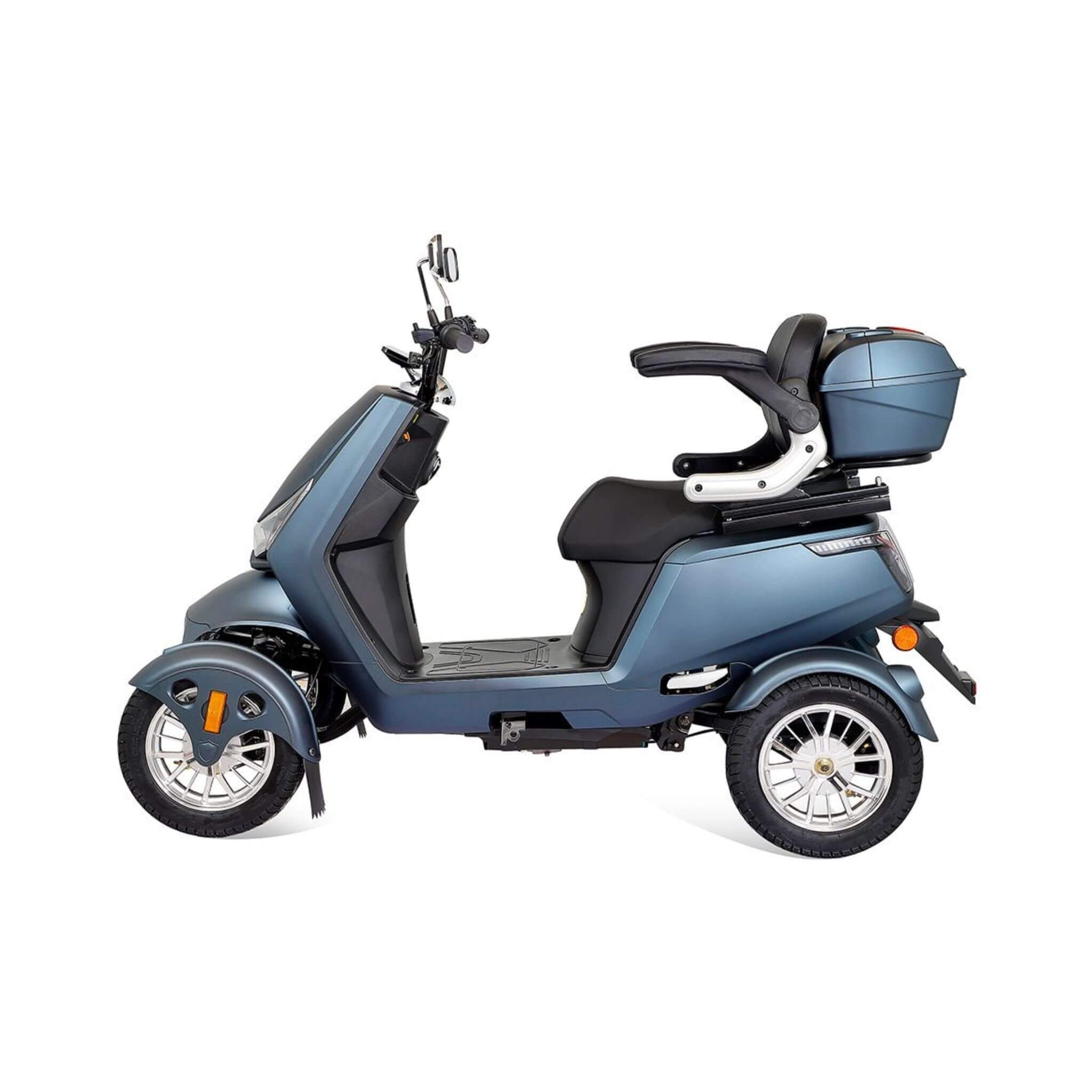 Zvg Heavy-Duty 1000W 60V/20AH Four Wheel All-Terrain Travel Mobility Scooter, 440LBS (SAK91645) – SAKSBY WHOLESALE, view 3