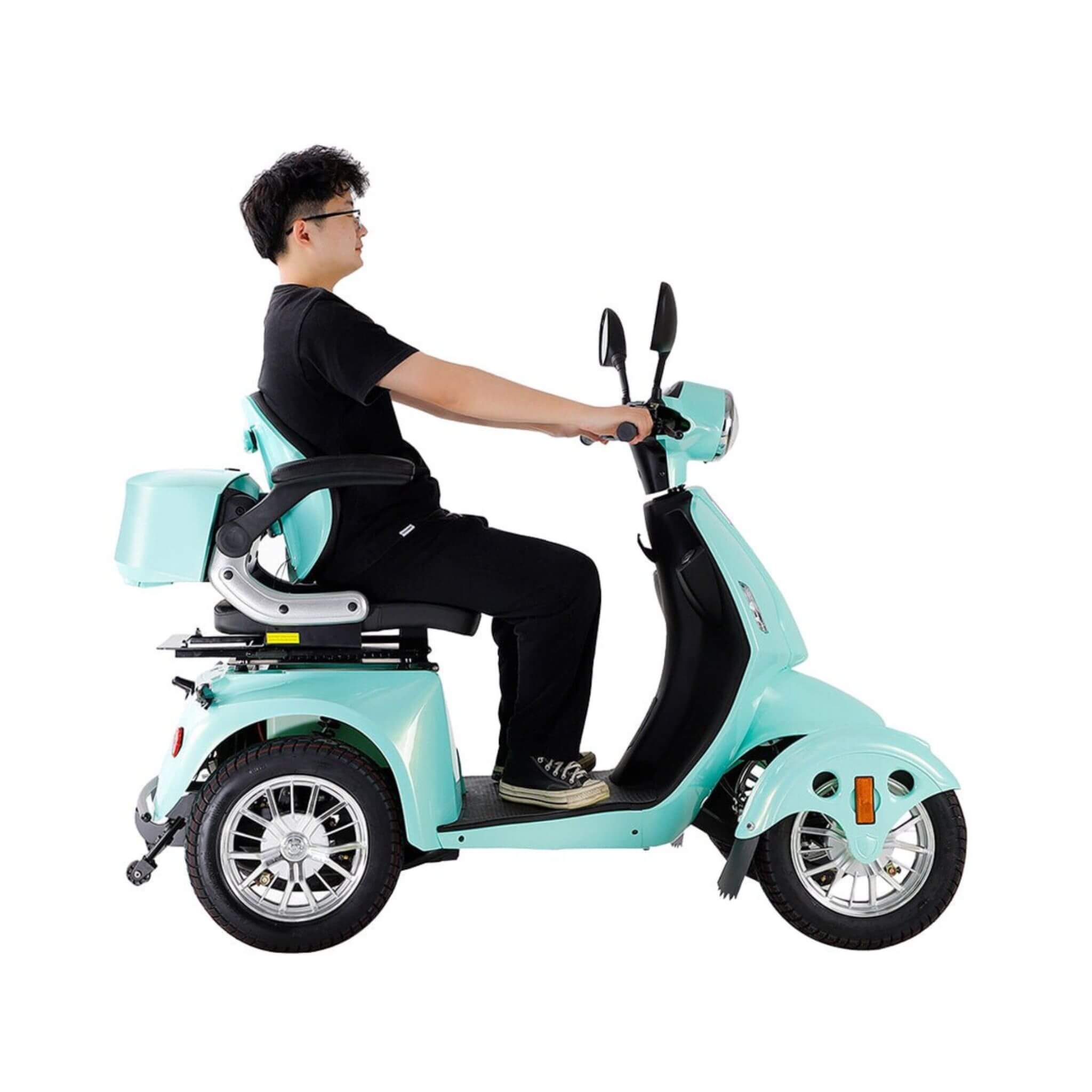 Zvg Heavy-Duty 800W 60V20AH Four Wheel All-Terrain Travel Mobility Scooter For Adults And Seniors, 500LBS (SAK97156) – SAKSBY