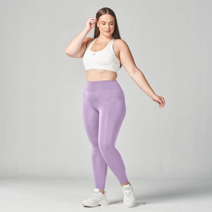 Essential High Waisted Leggings 27"  - Purple Rose