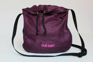 Upcycled tent bag