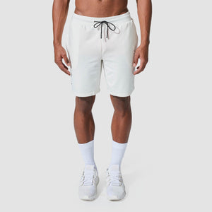 Graphic Wordmark Jogger Shorts - Star White