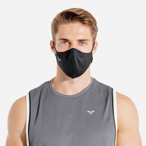 Pack of 2 - Polygiene® 4-Layer Reusable Mask - Black