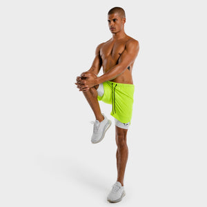 Limitless 2-in-1 Shorts - Neon And White