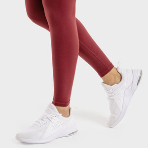 Flux Leggings - Maroon