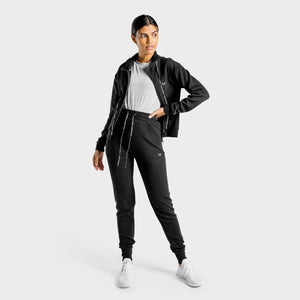 Luxe Zip Up - Onyx