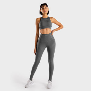 Wolf Sports Bra - Graphite
